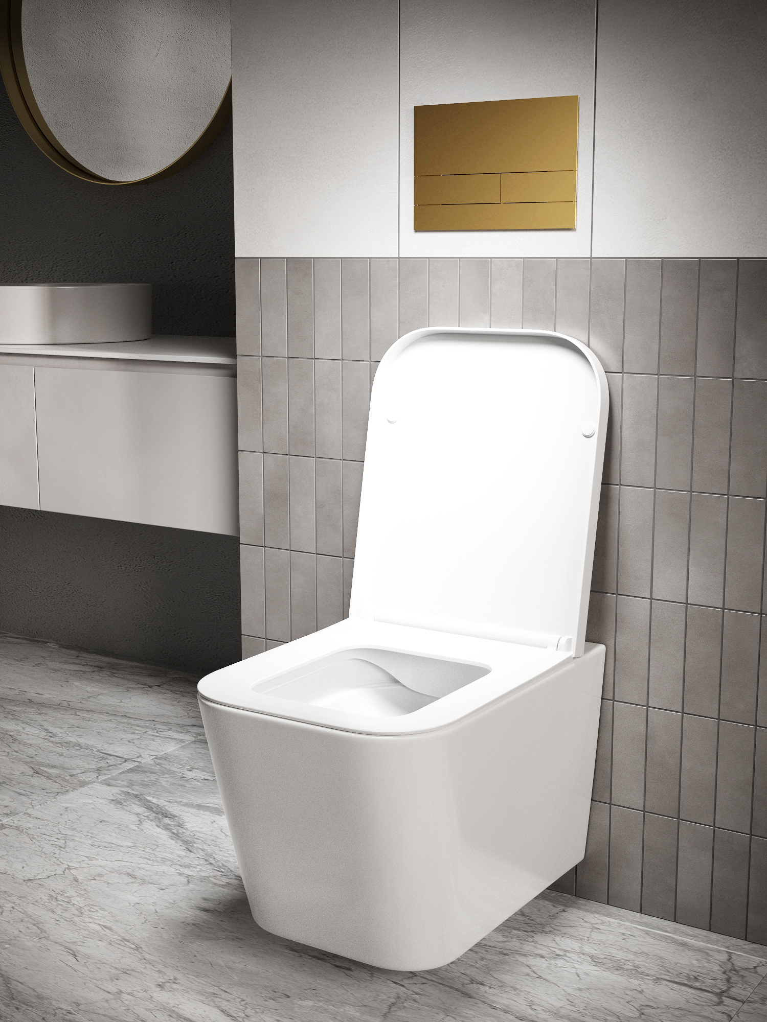 Клавиша смыва BIS109GD